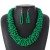 Africa customs beads weave twisted necklace handmade color retention necklace set