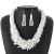 Africa customs beads weave twisted necklace handmade color retention necklace set