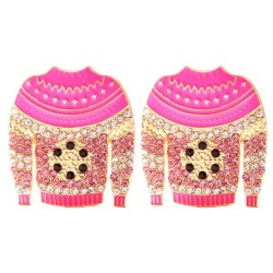 Autumn and Winter style new fashion earring Alloy creative new diamond earring..