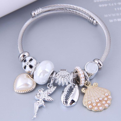  occidental style fashion  Metal all-Purpose Peach heart angel more elements pendant accessories temperamen