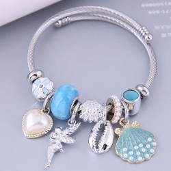 occidental style fashion  Metal all-Purpose Peach heart angel more elements pe..
