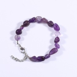 gravel bracelet  crystal handmade fashion bangle color gravel