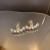 silver style two diamond love zircon ear stud Korea personality fashion earrings Earring