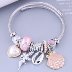  occidental style fashion  Metal all-Purpose Peach heart angel more elements p..
