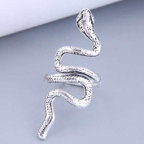 occidental style fashion  retro snake exaggerating temperament ring