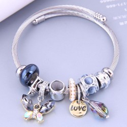 occidental style fashion  Metal all-Purpose butterflyLOVE drop more elements p..
