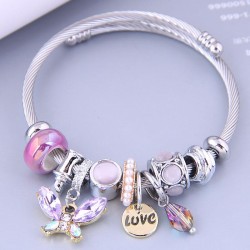 occidental style fashion  Metal all-Purpose butterflyLOVE drop more elements p..