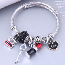 occidental style fashion  Metal all-Purpose love more elements pendant accesso..