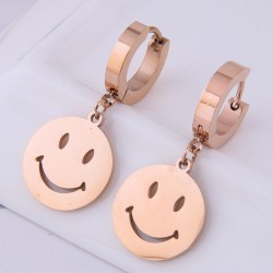 Korean style fashion concise titanium steel temperament personality ear stud b..