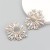 occidental style Alloy diamond Rhinestone sun flower earrings woman super arringearrings