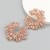 occidental style Alloy diamond Rhinestone sun flower earrings woman super arringearrings