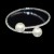 occidental style fashion multilayer Pearl diamond twining bracelet woman Korean style bride Pearl bangle