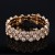  multilayer twining  bride all-Purpose diamond fully-jewelled elasticity bangle crystal bracelet woman