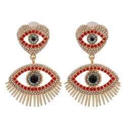  new exaggerating atmospheric eyes ear stud  occidental style original all-Pur..