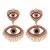 new exaggerating atmospheric eyes ear stud  occidental style original all-Purpose earrings woman