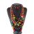 Bohemia ethnic style tassel necklace set  color necklace Africa customs necklace sweater chain