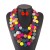 Bohemia ethnic style tassel necklace set  color necklace Africa customs necklace sweater chain