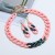occidental style exaggerating temperament candy colors color ethylic acid Acrylic chain personality necklace