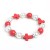 fashion bracelet Pearl diamond cross turquoise black wind high punk Rock