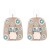occidental style earrings woman  lovely cartoon owl long deer ear stud creative geometry Earring