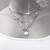 occidental style new  snake chain sequin tassel multilayer necklace woman temperament PearlO buckle nec