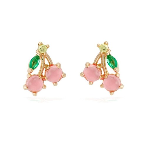 I wind  lovely tropical fruits ear stud woman diamond Earring earrings style