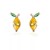 I wind  lovely tropical fruits ear stud woman diamond Earring earrings style