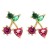 I wind  lovely tropical fruits ear stud woman diamond Earring earrings style