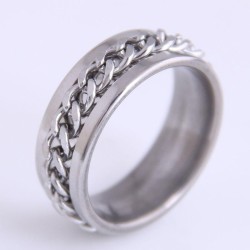 Korean steel fashion hip hop simple stainless steel simple open beer can turn ..
