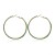 summer personality exaggerating beads Alloy earrings occidental style circle thin earrings