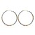 summer personality exaggerating beads Alloy earrings occidental style circle thin earrings