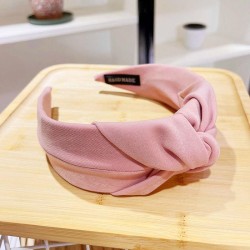 Korea pure color width Cloth Headband Headband brief temperament woman