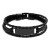 occidental style fashion fashion brief multilayer weave man leather bracelet surface personality Word