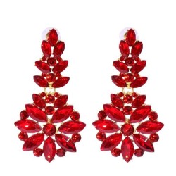 exaggerating Earring occidental style fashion personality brief geometry ear s..