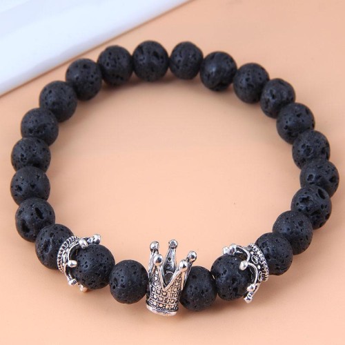  occidental style elements noble wind all-Purpose Metal crown concise personality bracelet