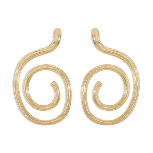 occidental style geometry Irregular Earring  women exaggerating personality wind style earrings