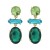 occidental style diamond earring  temperament Ladies Ladies wind ear stud exaggerating color more surface earrin