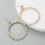 occidental style wind fashion exaggerating hollow circle embed color Rhinestone earrings earring Korean style su