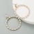 occidental style wind fashion exaggerating hollow circle embed color Rhinestone earrings earring Korean style su