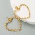 occidental styleins fashion colorful diamond series hollow pendant earrings  personality woman ear stud Earring
