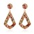 occidental style Alloy geometry earrings earring  fashion personality diamond earring woman F