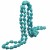Bohemian style handmade beads turquoise short clavicle necklace occidental style retro chain set