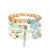 occidental style  personality ethnic style multilayer   beads Shells bracelet  brief F
