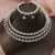 occidental style brief atmospheric diamond Collar necklace earrings bangle three set
