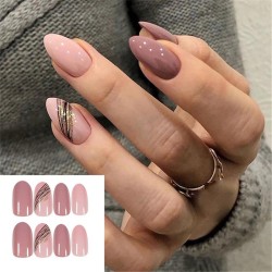  nail  Stcker ear Armor black serpentne end product occdental style long style..