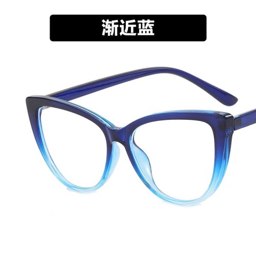 three cat Eyeglass frame occdental stylens woman