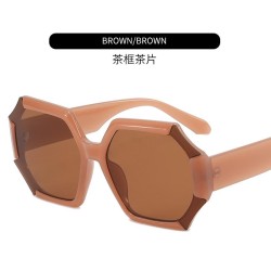 occdental style fashon polygon Sunglasses  sunglassns man style trend sunglass