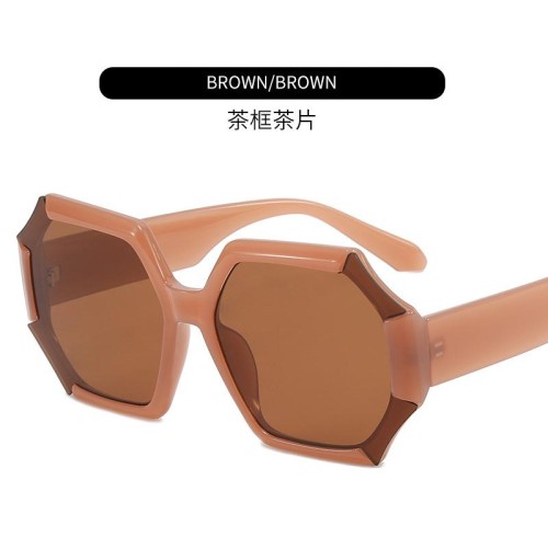 occdental style fashon polygon Sunglasses  sunglassns man style trend sunglass