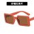 retro black Sunglasses woman square ant-ultravolet sunglass