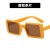 retro black Sunglasses woman square ant-ultravolet sunglass